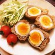 ハイボールに合う!卵ばくだんトンカツ