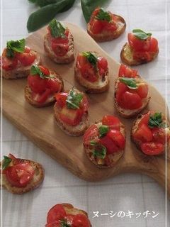 ♪シンプルブルスケッタ♪-レシピのメイン写真