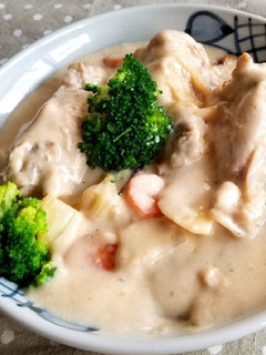 手羽元のクリーム煮-レシピのメイン写真