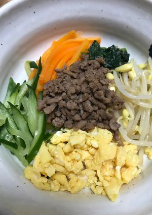 ビピンパ風混ぜご飯-レシピのメイン写真