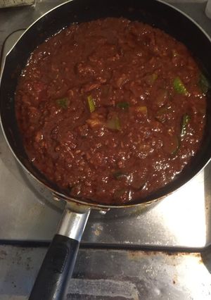 トマト缶とズッキーニの激辛キーマカレー-レシピのメイン写真