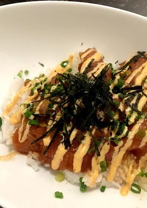 わたしの☆スパイシーサーモン丼-レシピのメイン写真