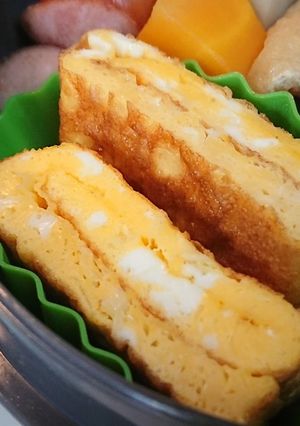 ガーリック味のねぎ卵焼き-レシピのメイン写真