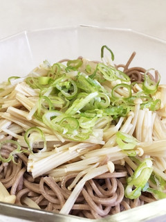 エノキ蕎麦-レシピのメイン写真
