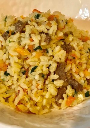 具沢山な牛肉チャーハン-レシピのメイン写真