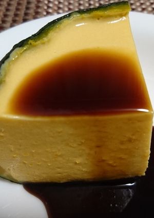 カボチャ丸ごとプリン-レシピのメイン写真