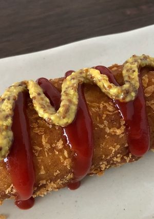ＨＭで！チーズホッドドッグ☆-レシピのメイン写真