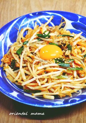 ♡ランチは夏バテ防止なピリ辛うどん-レシピのメイン写真