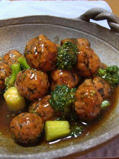 ひじきの煮物☆ブロッコリー&肉団子の煮物-レシピのメイン写真