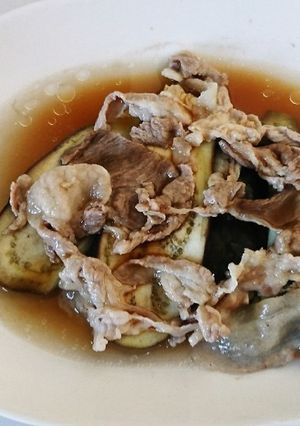 豚肉と茄子のレンジ蒸し～☆-レシピのメイン写真