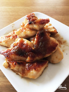 玉ねぎのタレで焼く!鷄ささみの甘辛焼き★-レシピのメイン写真