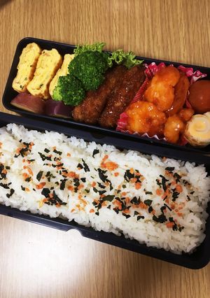2018／8／1お弁当-レシピのメイン写真