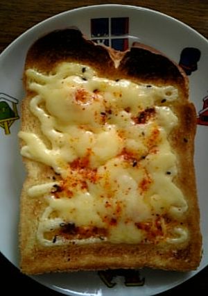 七味マヨチーズトースト-レシピのメイン写真
