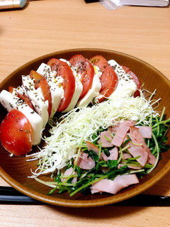 お豆腐カプレーゼ-レシピのメイン写真