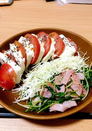 お豆腐カプレーゼ-レシピのメイン写真