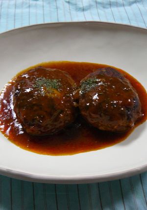 とろ～り♪煮込みハンバーグ-レシピのメイン写真