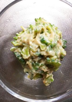 美味しい!ゴーヤの酒粕和え-レシピのメイン写真