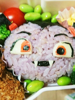 バンピリーナのキャラ弁当☆子供喜ぶ-レシピのメイン写真