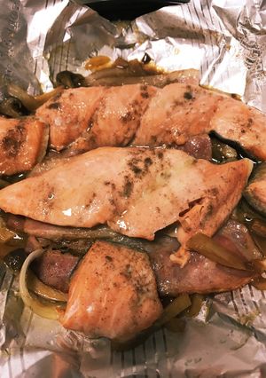 【簡単】鮭のバター醤油ホイル焼き【手軽】-レシピのメイン写真