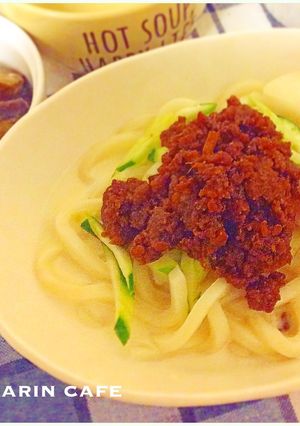 超クリーミィ☆冷やし豆乳担々うどん♪-レシピのメイン写真