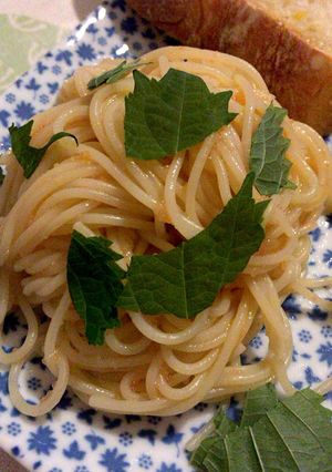 たらこの冷製パスタ-レシピのメイン写真