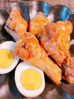 鶏手羽の甘辛煮-レシピのメイン写真