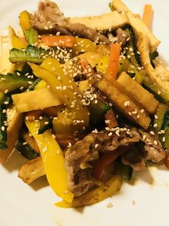 豚肉とゴーヤーのオイスターソース炒め-レシピのメイン写真