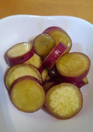 皮ごと簡単☆レモン汁さつまいもの甘露煮-レシピのメイン写真