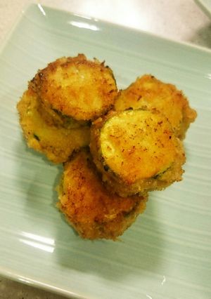 夏野菜シリーズ☆ズッキーニのはさみ揚げ-レシピのメイン写真