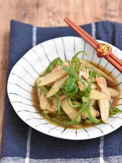 豚バラごぼうのさっぱり煮【作り置き】-レシピのメイン写真