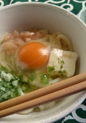 めんたまうどん-レシピのメイン写真