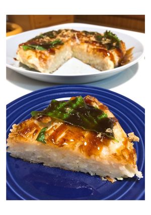 簡単！米粉お好み焼き(卵・乳製品不使用)-レシピのメイン写真