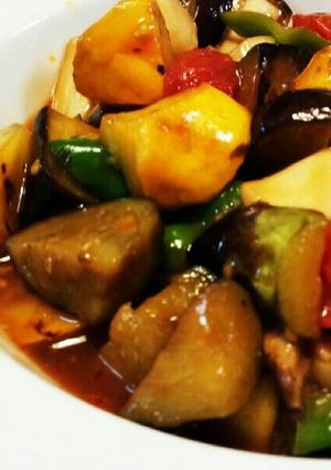 簡単♪食欲増進!夏野菜サンラー風あんかけ-レシピのメイン写真