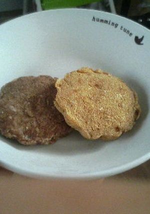 例の生地を使って①(きなこ、コーヒー味)-レシピのメイン写真