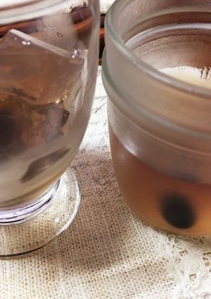 黒豆茶!寒天ゼリー╰(*´︶`*)╯-レシピのメイン写真