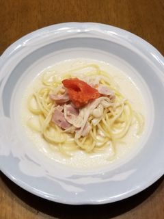 ☆明太子♡マヨ♡のスープパスタ☆-レシピのメイン写真