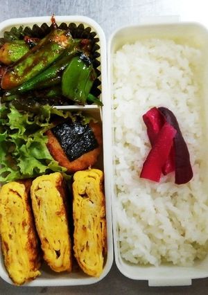 8月2日私のお弁当-レシピのメイン写真