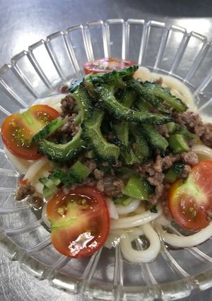 ゴーヤうどん【JA福岡市】-レシピのメイン写真