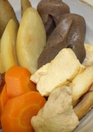 マコモタケの煮物-レシピのメイン写真