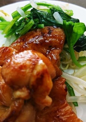自家製焼き肉のタレで鳥胸肉の簡単漬け焼き-レシピのメイン写真