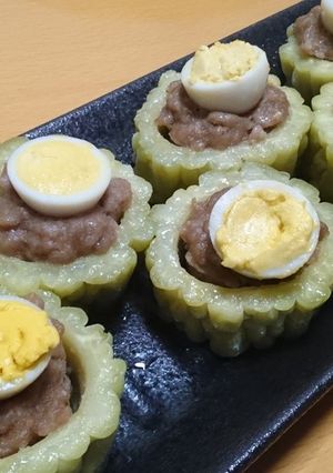 レンチン！ゴーヤの夏シューマイ-レシピのメイン写真