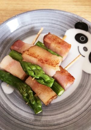 簡単！お弁当に巻かないアスパラベーコン-レシピのメイン写真