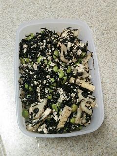 味付け簡単!!豆腐とひじきの煮物-レシピのメイン写真
