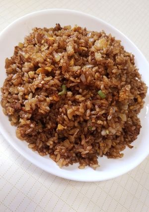 中華醤油で黒炒飯-レシピのメイン写真