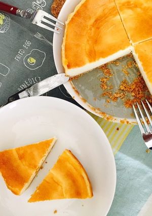濃厚！ベイクドチーズケーキ-レシピのメイン写真