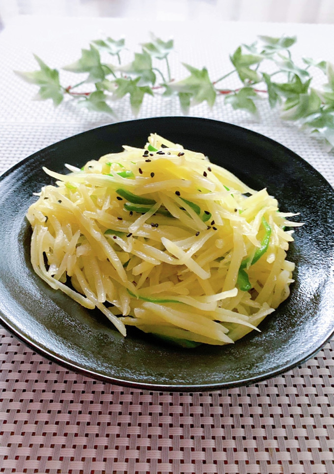 じゃがいもとピーマンの中華風炒め-レシピのメイン写真