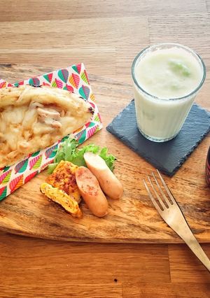 アムスメロンでフラペチーノ風-レシピのメイン写真
