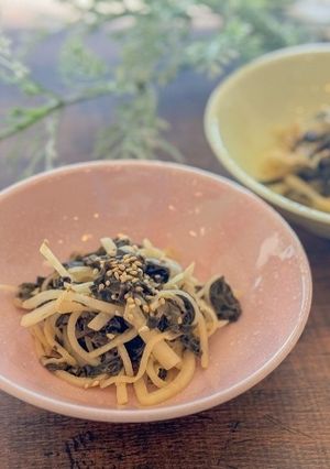 生海苔とダイコンの練り和え-レシピのメイン写真