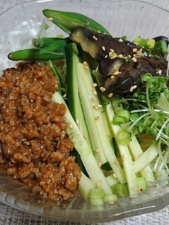 ジャージャー麺風冷やし中華-レシピのメイン写真