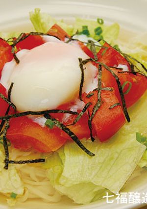 温玉のせそうめん-レシピのメイン写真